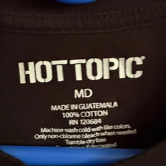 Hot Topic Black Layered Goth-Milk Long-Sleeve Tee - Picture 2 of 2